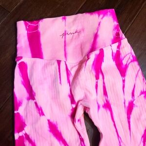 PINK Victoria's Secret Tie Dye Active Leggings